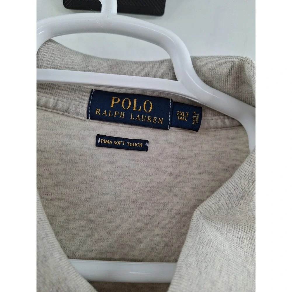 Polo Ralph Lauren Mens XXLT Pima Soft Touch Polo Shirt‎